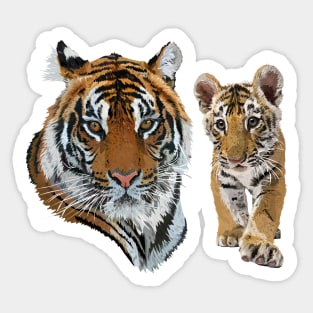 Bengal tiger Sticker